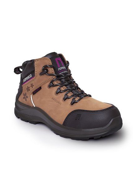 Zapato De Seguridad NS 591 ERIKA Café Mujer Norseg