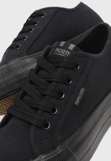 Zapatillas north star negras shops hombre