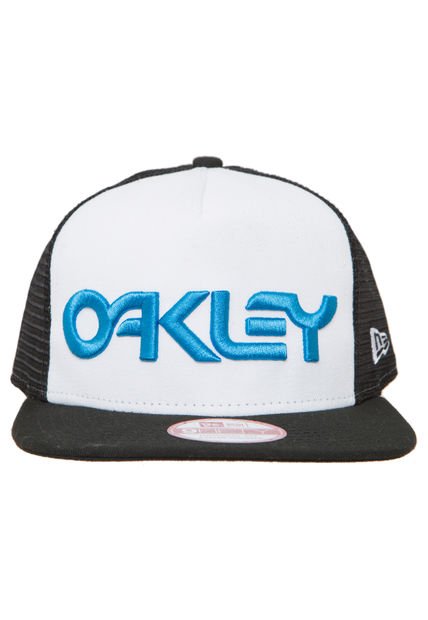 Jockey FP Trucker Mesh Snapback Blanco/Negro Oakley