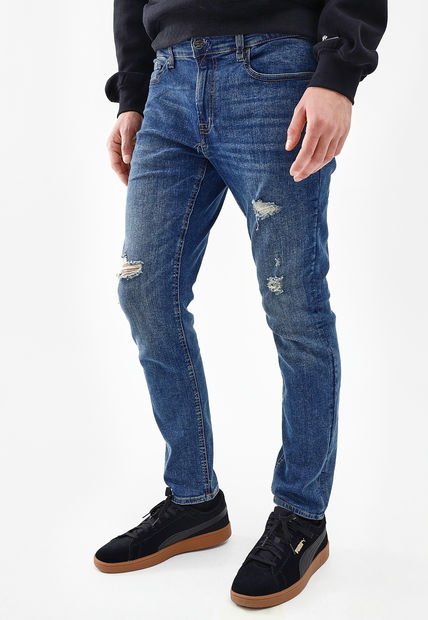 Jeans Only & Sons Sloom Azul - Calce Slim Fit