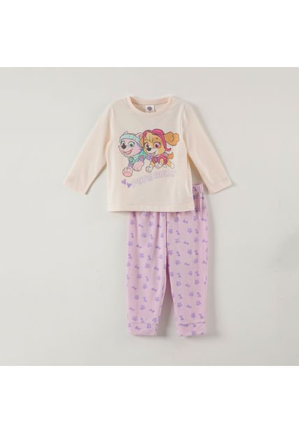 Pijama Niña Pups Rule Beige Paw Patrol