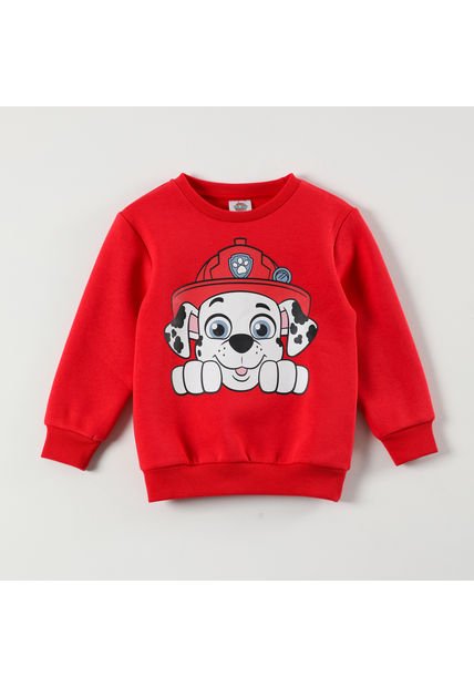 Poleron Niño Marshal Rojo Paw Patrol