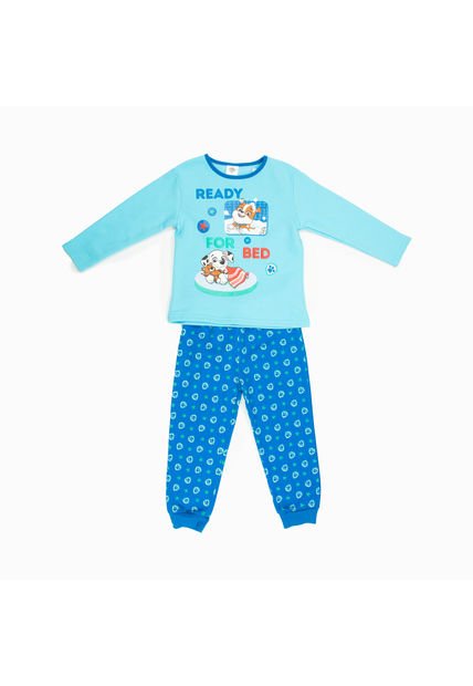 Pijama Niño Bed Celeste Paw Patrol