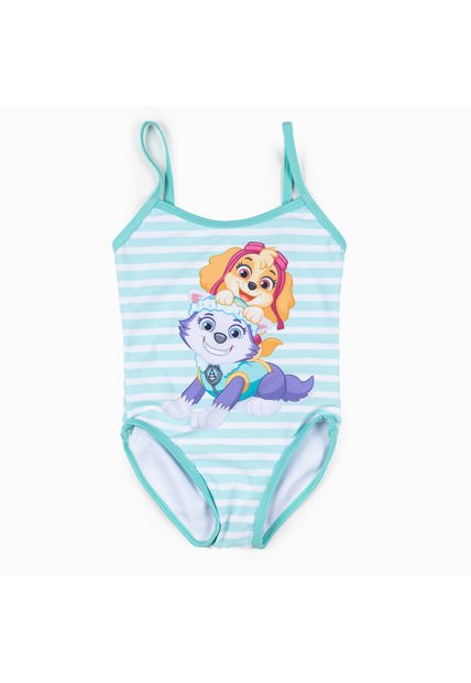 Traje De Baño Niña Everest & Skye Turquesa Paw Patrol