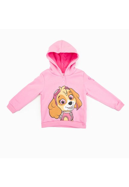 Poleron Niña Skye Nice Rosado Paw Patrol