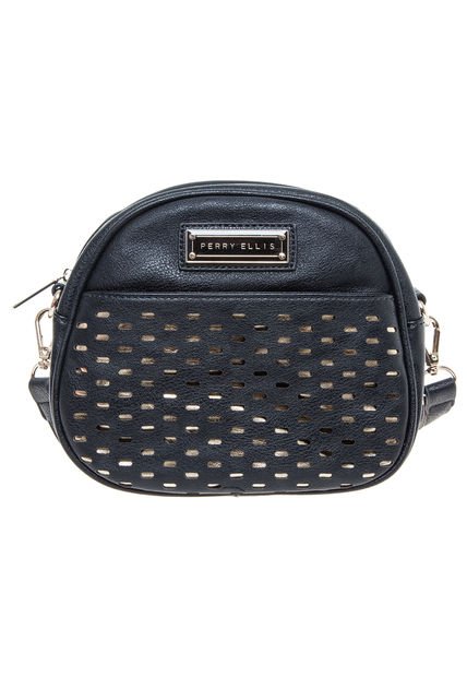 Cartera PO #3585 Negra Perry Ellis