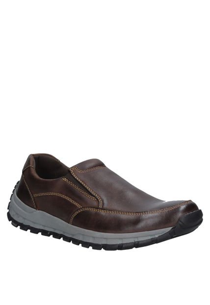 Zapato Casual Café Pluma