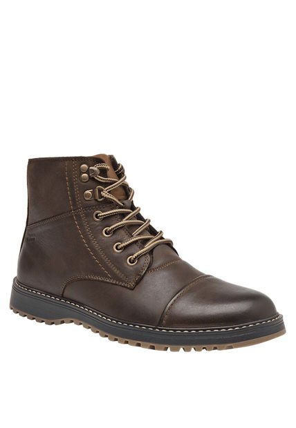 Botin Casual Hombre Marrón Pluma