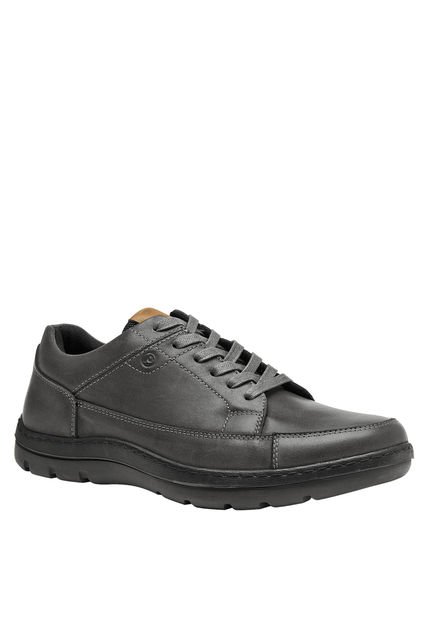 Zapato Casual Hombre Gris Pluma