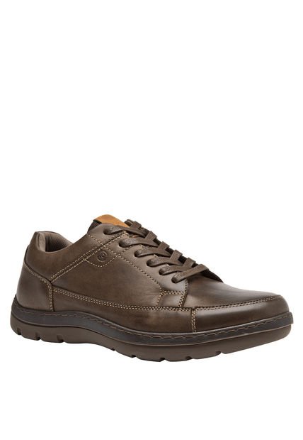 Zapato Casual Hombre Marrón Pluma