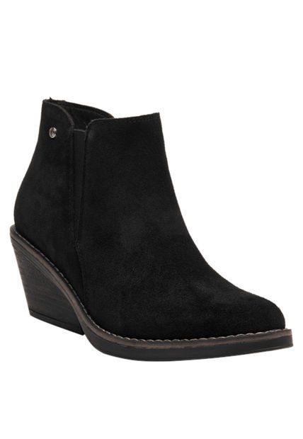 Botin Casual Mujer Negro Pollini