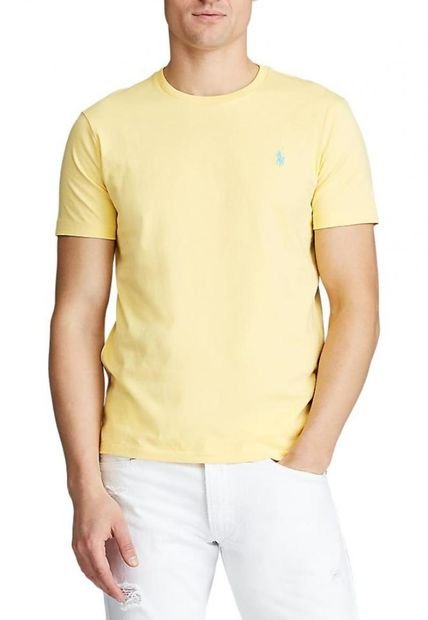 Polera Custom Slim Fit Amarillo Polo Ralph Lauren - Compra Ahora | Dafiti  Chile