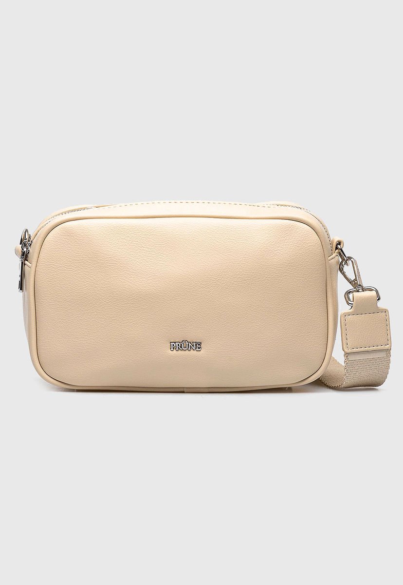 Cartera Bandolera Adisa Beige Prune Compra Ahora Dafiti Chile