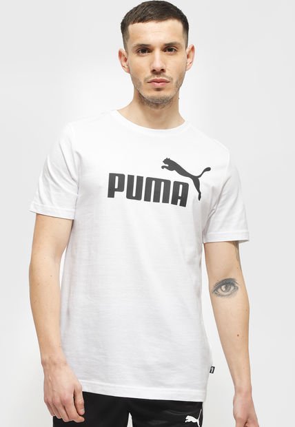 Polera Puma ESS Logo Tie Blanco Calce - Compra | Dafiti Chile