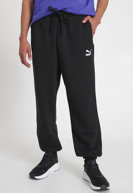 Pantalón Puma Classics Sweatpants FL Negro