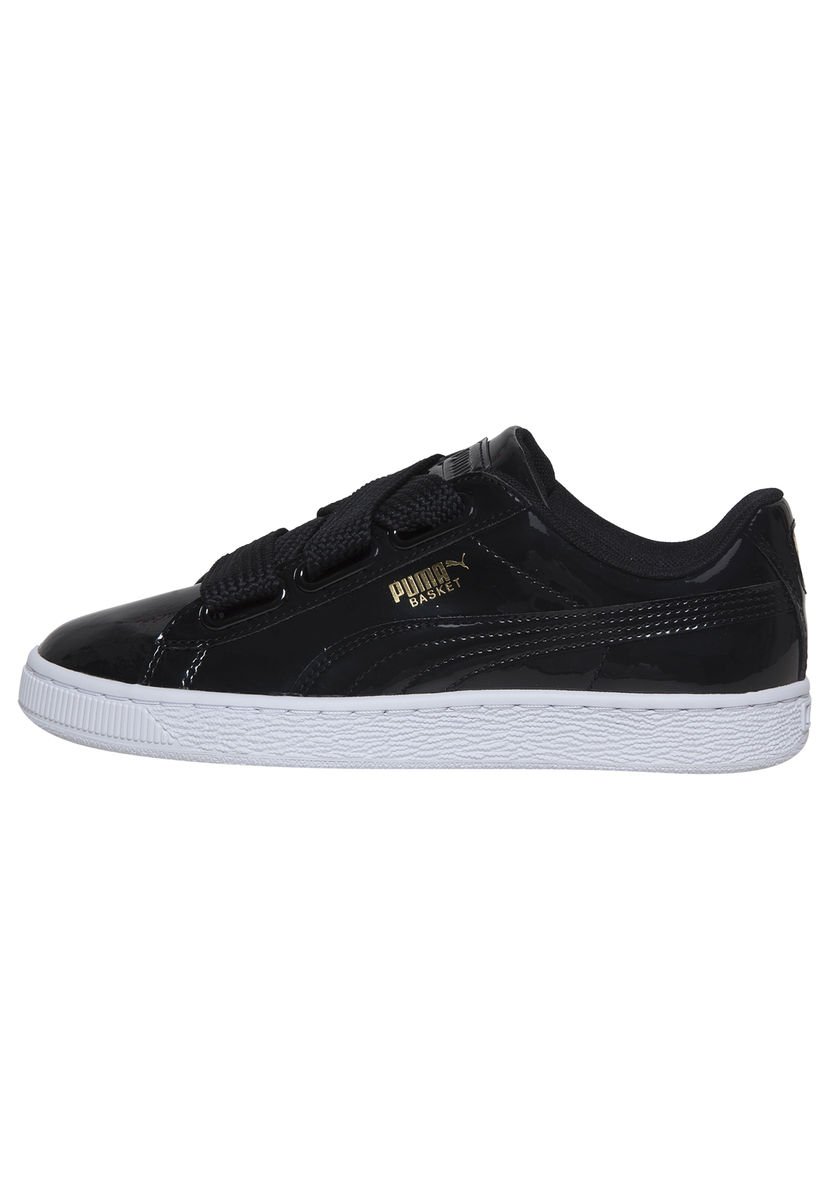 Puma basket heart negro best sale