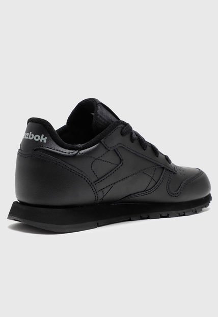 Zapatilla Nino Classic Leather Negro Reebok Compra Ahora Dafiti Chile