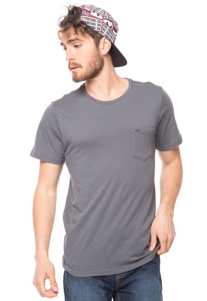 Polera 6P453-CTEJW1-MV16 M/C LIS Gris Rip Curl