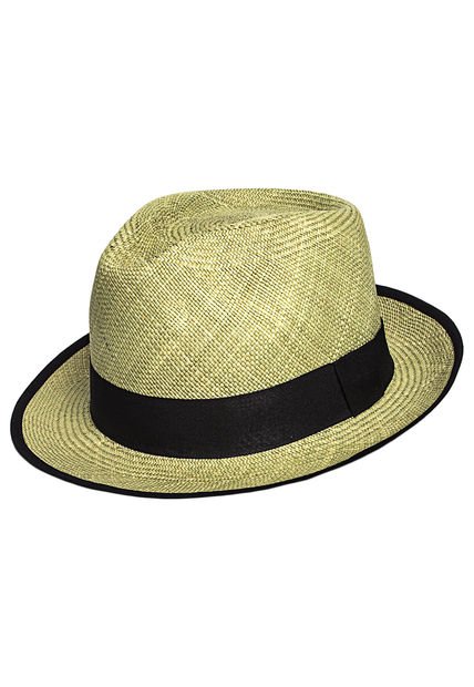 Sombrero Roberto Bronstein Panama Hat Tribill Verde