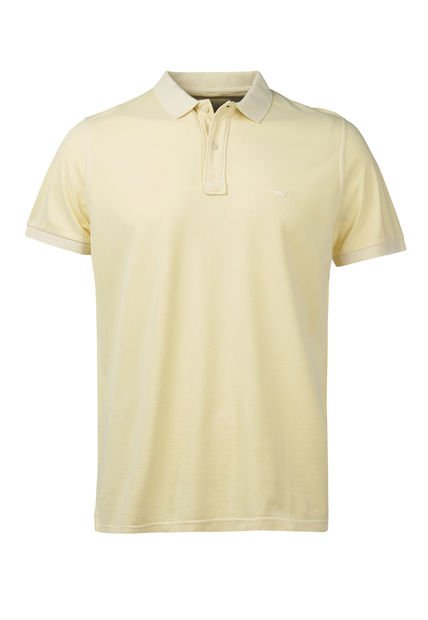 Polera AlgodónOrgánic Piquepro Amarillo Hombre Rockford