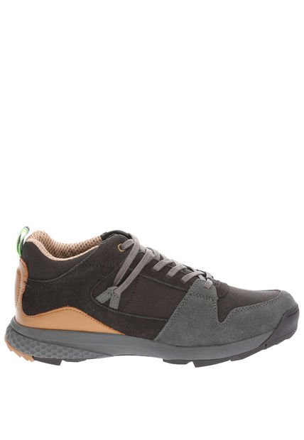 Zapatilla Cuero Hombre Daintree Gris Oscuro Rockford