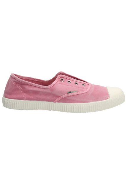 Zapatilla Algodón Orgánico Mujer Greece Rosa Rockford