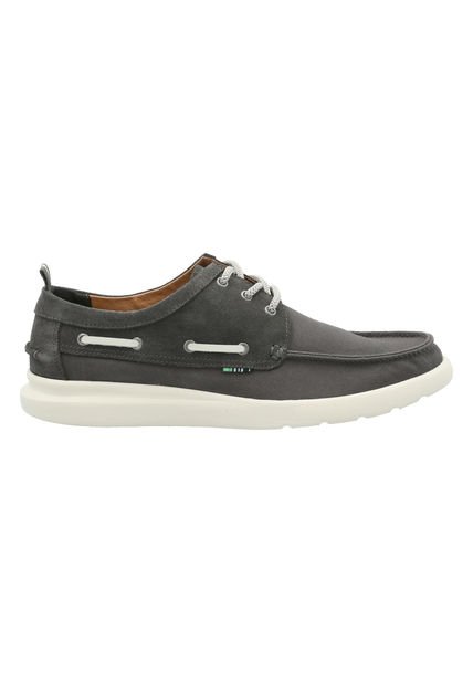 Mocasín Cuero Hombre Gaston Gris Rockford