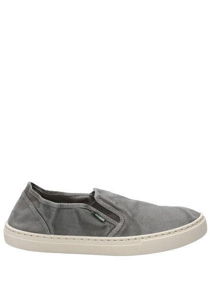 Zapatilla Algodón Orgánico Hombre Kea Gris Rockford