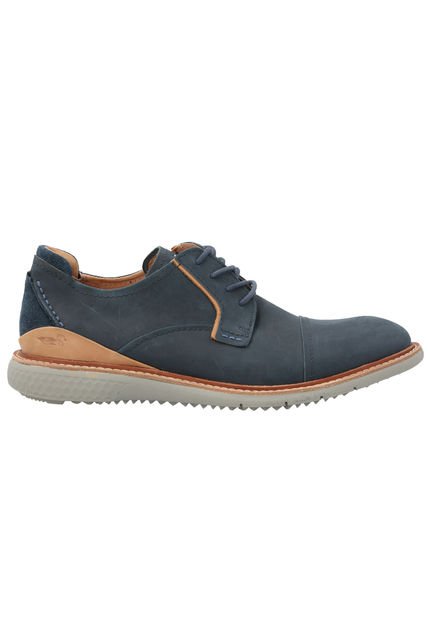 Zapato Cuero Hombre Ranun Azul Rockford