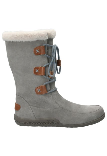 Bota Cuero Mujer Telme Gris Rockford