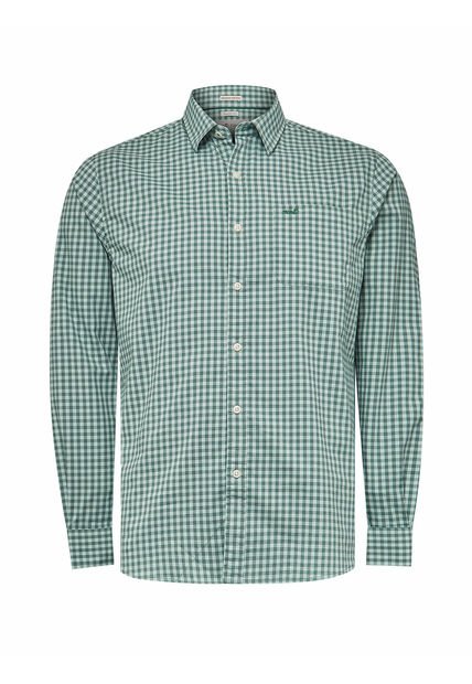 Camisa Algodón Orgánico Hombre Mild Verde Rockford