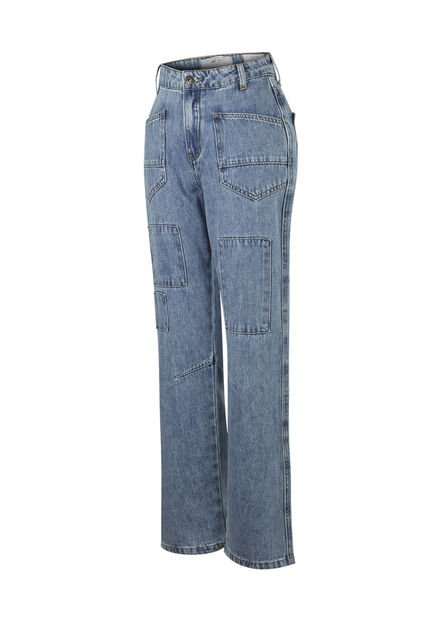 Jeans Algodón Orgánico Azul Garda Mujer Rockford