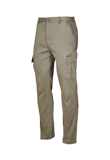 Pantalón Natural Flex Hombre Pipo Verde Rockford