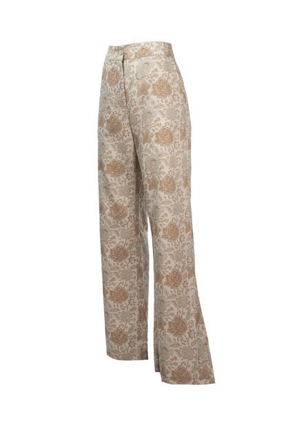 Pantalón Tencel Grandval Beige Mujer Rockford