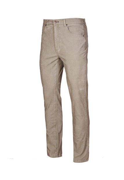 Pantalón Natural Flex Hombre Corduroy Beige Rockford