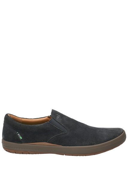 Zapatilla Cuero Hombre Rostock Gris Oscuro Rockford