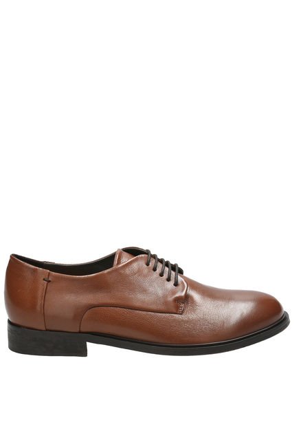 Zapato Cuero Hombre Noce Café Oscuro Rockford