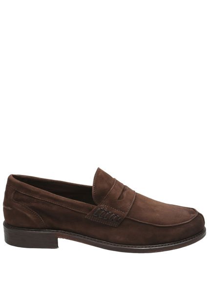 Zapato Cuero Hombre Oglio Café Oscuro Rockford