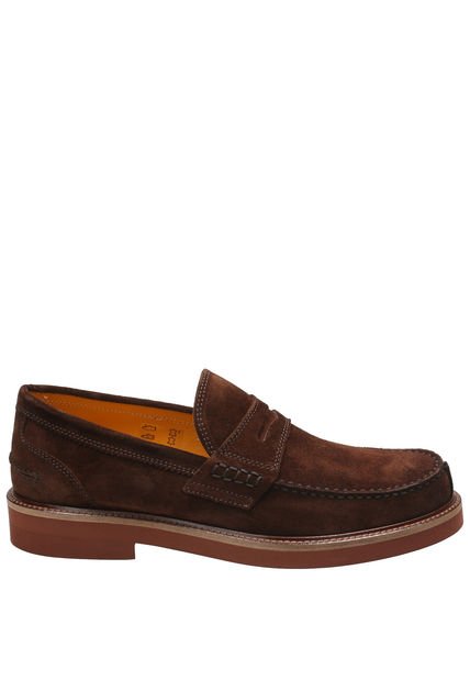 Zapato Cuero Hombre Tiber Café Oscuro Rockford