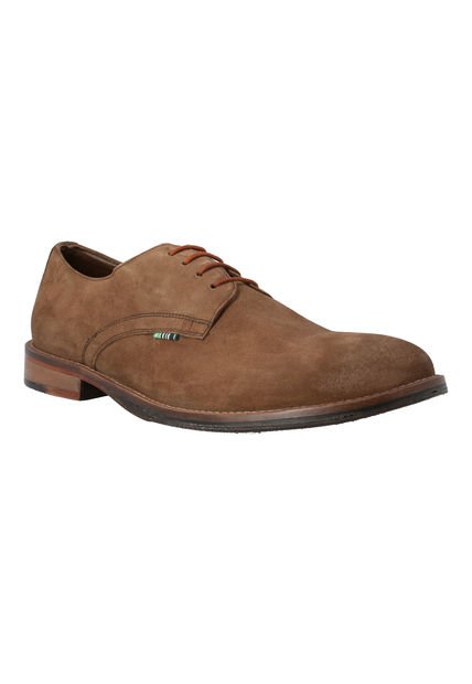 Zapato Cuero Hombre Imola Café Rockford