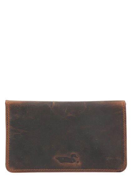 Billetera Cuero Café Aq Tobacco Case Unisex Rockford