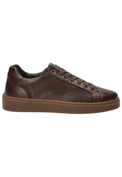 Zapatilla Cuero Hombre Forte Café Rockford