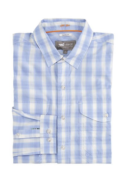 Camisa Natural Flex Atacama Azul Hombre Rockford