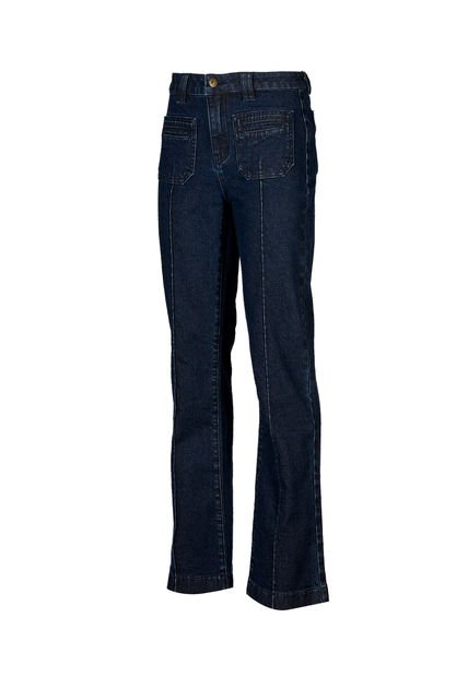 Jeans Algodón Orgánico Mujer Thau Azul Rockford