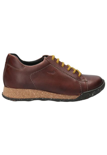 Zapato Cuero Mujer Crossett Café Rockford