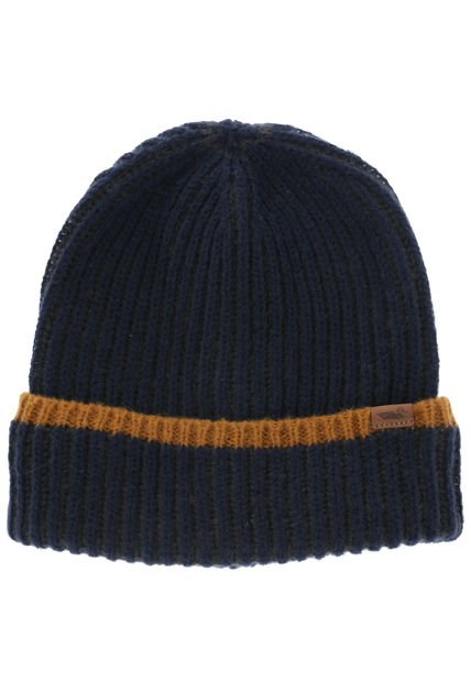 Gorro Fib Recicladas Unisex Beanie Washed Azul Rockford