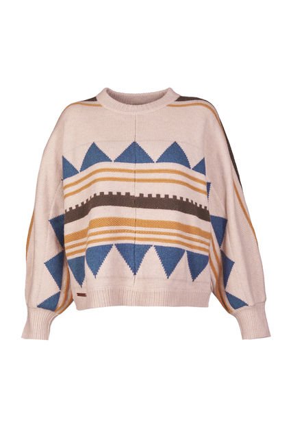 Sweater Lana Mujer Carmin Mostaza Rockford