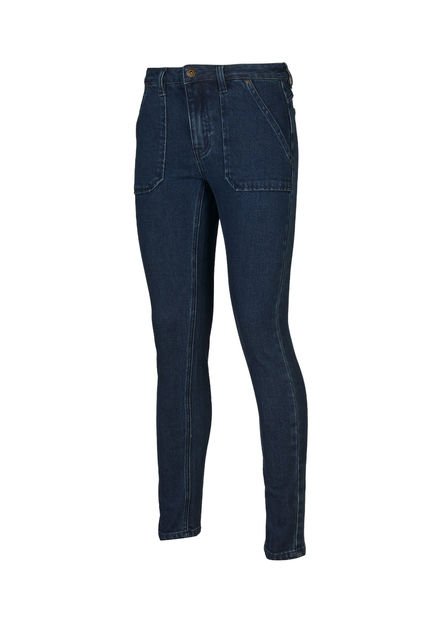 Jeans Algodón Orgánico Mujer Romero Azul Rockford