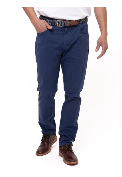 Pantalón Natural Flex Five Azul Hombre Rockford