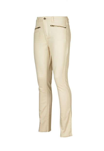 Pantalón Algodón Orgánico Mujer Leman Blanco Rockford